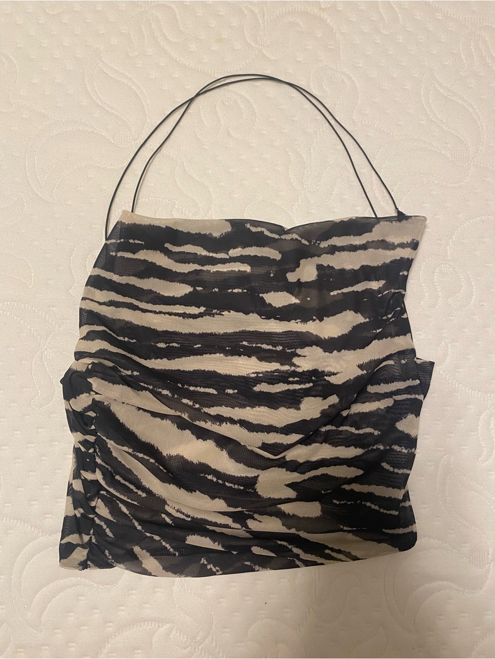 Zara Zebra Print Top
